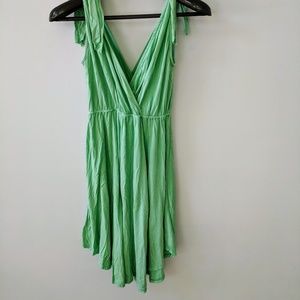 Green Dragon Dress w/Tie Straps - S